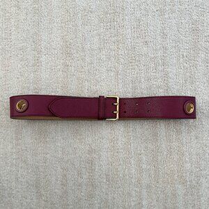 Burberry Leather Grommet Belt 30/75